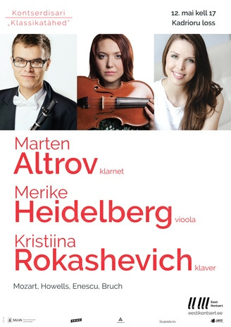 Marten Altrov, Merike Heidelberg, Kristiina Rokashevich 