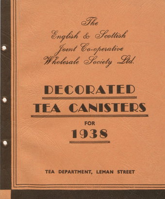 Decorated Tea Canisters for 1938 : [catalogue] 