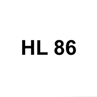 HL 86 : Eesti Muusikafondi heliarhiiv