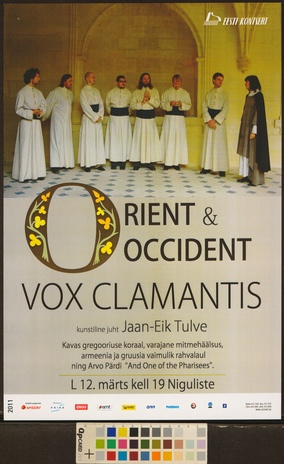 Vox Clamantis : orient & occident 