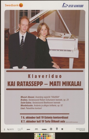 Klaveriduo Kai Ratassepp, Mati Mikalai