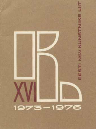 Eesti NSV Kunstnike Liit 1973-1976 : aruanne tegevusest 
