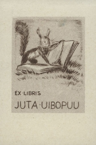 Ex libris Juta Uibopuu 