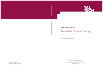 Monoidal context theory = Monoidse konteksti teooria 
