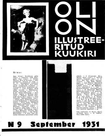 Olion ; 9 (21) 1931-09