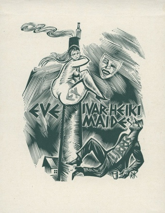 Ex libris Eve Ivar-Heiki Maide 