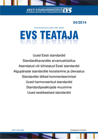 EVS Teataja ; 4 2014-04-01