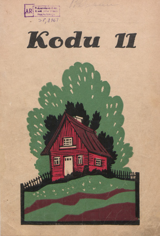 Kodu : perekondlik kirjanduse, teaduse ja kunsti ajakiri ; 11 1936-06-05