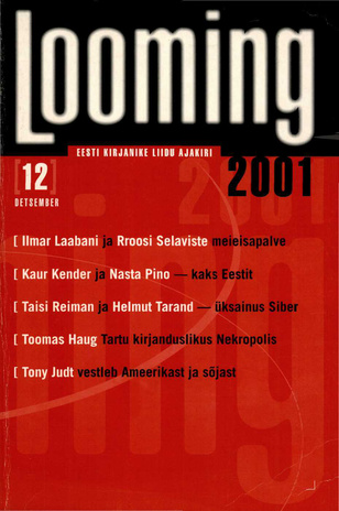 Looming ; 12 2001-12