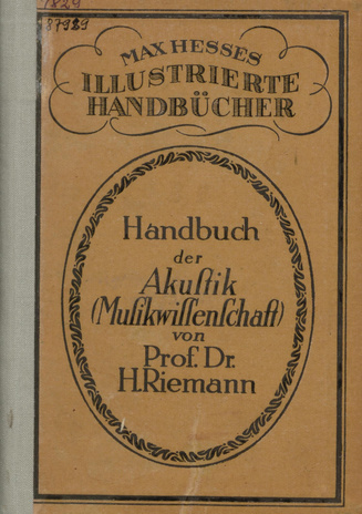 Handbuch der Akustik (Musikwissenschaft)