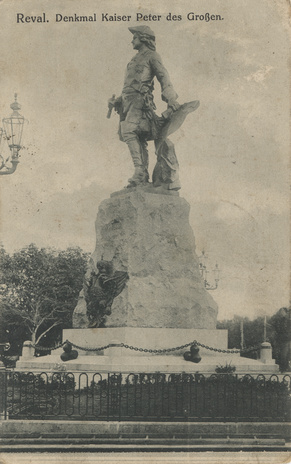 Reval : Denkmal Kaiser Peter des Großen 