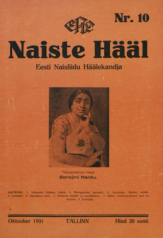 Naiste Hääl ; 10 1931-10