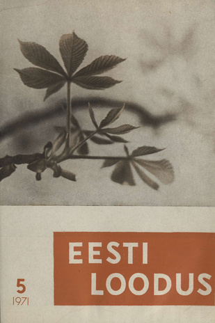 Eesti Loodus ; 5 1971-05