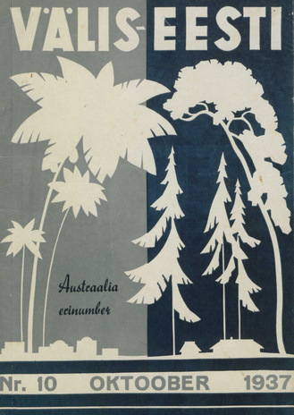 Välis-Eesti Almanak ; 10 1937-10