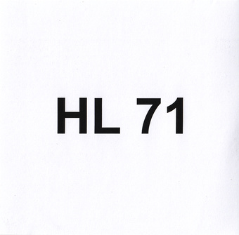 HL 71 : Eesti Muusikafondi heliarhiiv