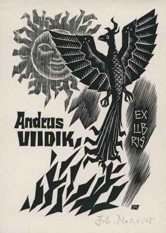 Andrus Viidik ex libris 