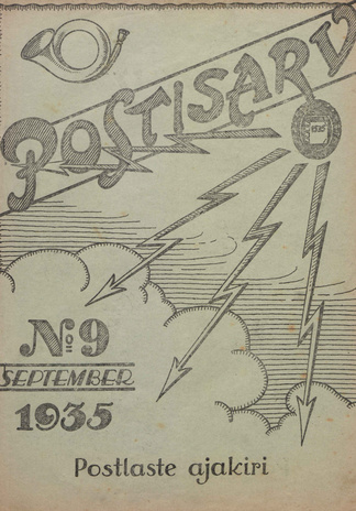 Postisarv : Postlaste ajakiri ; 9 (26) 1935-09-20