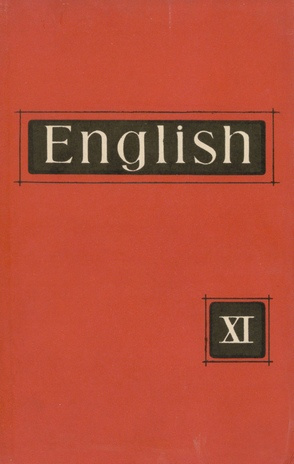 English : õpik XI klassile
