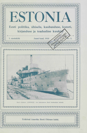 Estonia ; 3 1919-06