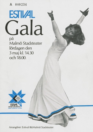 Estival Gala på Malmö Stadsteater, lördagen den 3 maj kl. 14.30 och 18.00 : [program]