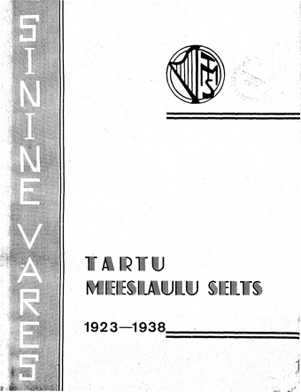 Sinine Vares ; erinumber 1938-11