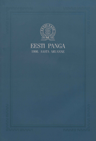 Eesti Panga 1998. aasta aruanne