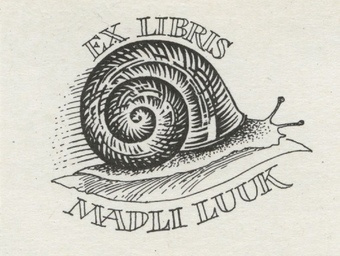 Ex libris Madli Luuk 