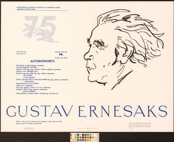 Gustav Ernesaks 75 