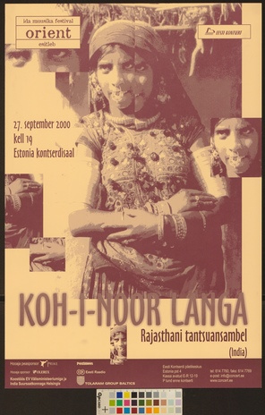 Koh-i-Noor Langa : Rajasthani tantsuansambel 