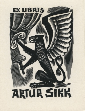 Ex libris Artur Sikk 