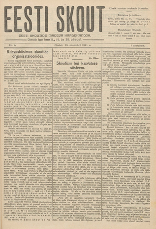 Eesti Skout ; 6 1921-11-25