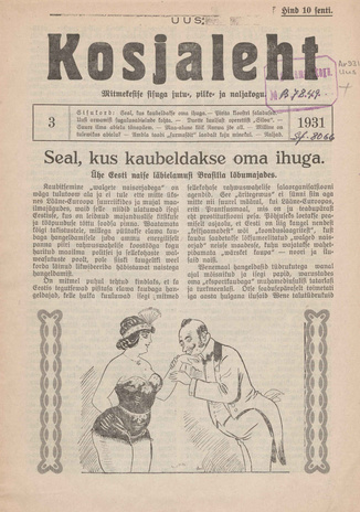 Uus Kosjaleht ; 3 1931