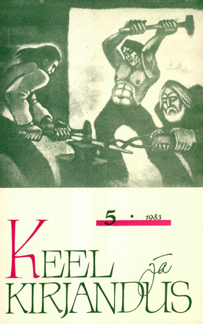 Keel ja Kirjandus ; 5 1983-05