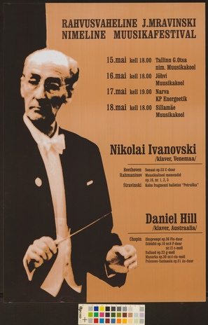 Rahvusvaheline J. Mravinski nimeline muusikafestival : Nikolai Ivanovski, Daniel Hill 