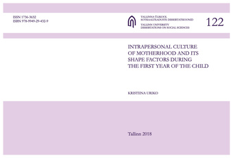 Intrapersonal culture of motherhood and Its shape factors during the first year of the child 