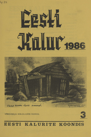 Eesti Kalur ; 3 1986-07