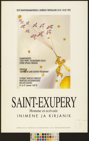 Saint-Exupery : inimene ja kirjanik 