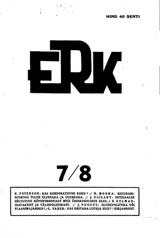 ERK ; 7-8 1934-09