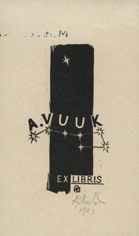 A. Vuuk ex libris 