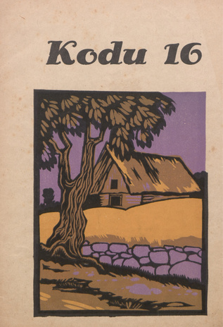 Kodu : perekondlik kirjanduse, teaduse ja kunsti ajakiri ; 16 1935-08-19