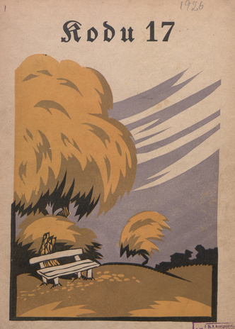 Kodu : perekondlik kirjanduse, teaduse ja kunsti ajakiri ; 17 1926-09