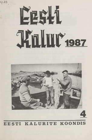 Eesti Kalur ; 4 1987 sügis