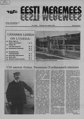 Eesti Meremees ; 3 1991