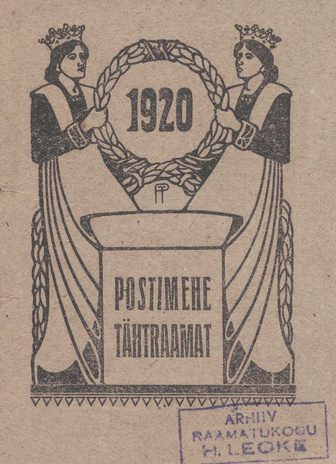 "Postimehe" tähtraamat 1920 ; 1919