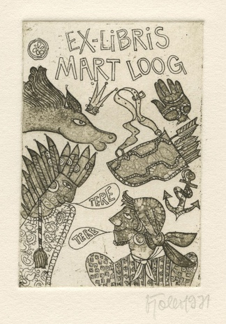Ex libris Mart Loog 
