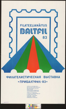Filateelianäitus Baltfil 83 
