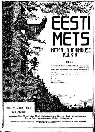 Eesti Mets ; 8 1935