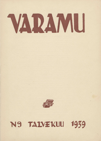 Varamu ; 9 1939-11