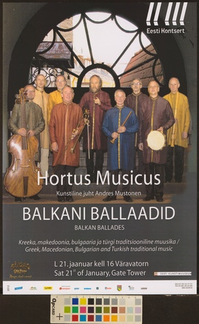 Hortus Musicus : Balkani ballaadid 