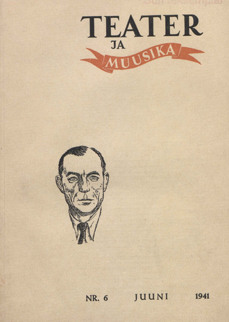 Teater ja Muusika ; 6 1941-06